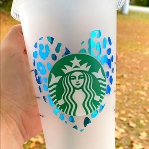 Mermaid Holographic Reusable STARBUCKS COLD CUP